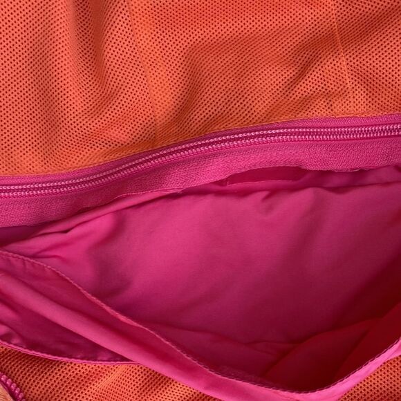 EUC J Jill Pink & Orange Two In One Hooded Jacket Size S - Picture 8 of 11